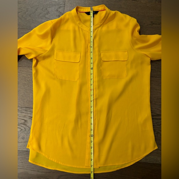 IMNYC Yellow blouse women’s size large - Picture 4 of 4